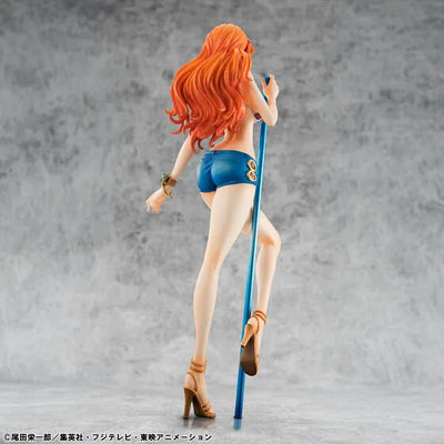 One Piece - Nami - Portrait Of Pirates Limited Edition - 1/8 - New Ver. - Limited Reissue (MegaHouse) [Shop Exclusive]ㅤ – MegaHouse – ActionFigureBrasil — ambientada