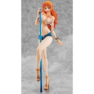 One Piece - Nami - Portrait Of Pirates Limited Edition - 1/8 - New Ver.ㅤ – MegaHouse – ActionFigure Brasil — close