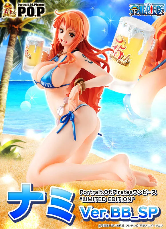One Piece - Nami - Portrait Of Pirates Limited Edition - Ver. BB_SPㅤ – MegaHouse – ActionFigure Brasil