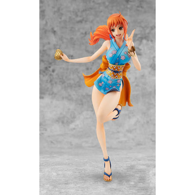 One Piece - Nami - Portrait of Pirates "Warriors Alliance" - 1/8 - O-Nami (MegaHouse)ㅤ – MegaHouse – ActionFigure Brasil