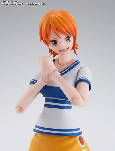 One Piece - Nami - S.H.Figuarts - Romance Dawn (Bandai Spirits)ㅤ – Bandai Spirits – ActionFigureBrasil — embalagem
