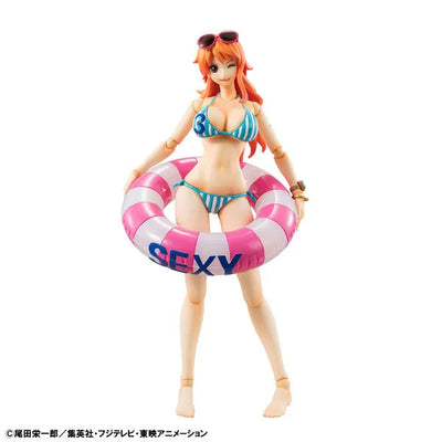 One Piece - Nami - Variable Action Heroes - Summer Vacation - 2025 Re-release (MegaHouse)ㅤ – MegaHouse – ActionFigure Brasil