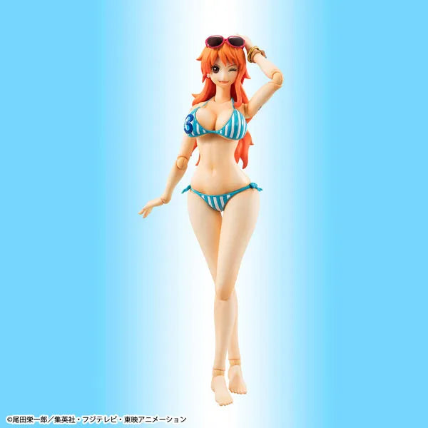 One Piece - Nami - Variable Action Heroes - Summer Vacation - 2025 Re-release (MegaHouse)ㅤ – MegaHouse – ActionFigure Brasil