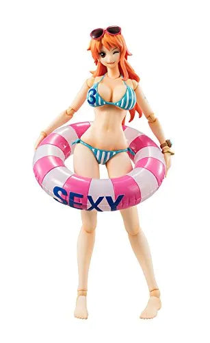 One Piece - Nami - Variable Action Heroes - Summer Vacation (MegaHouse)ㅤ – MegaHouse As Manufacturer – ActionFigure Brasil