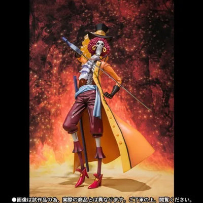 One Piece - One Piece Film Z - Brook - Chozokei Damashii Movie Edition "ONE PIECE FILM Z" - Last Battle Costume - Chouzokei Damashiiㅤ – Bandai – ActionFigureBrasil — close