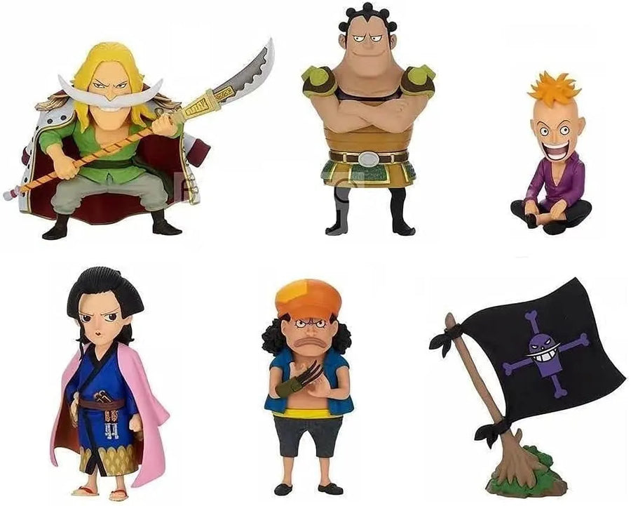 One Piece - One Piece World Collectable Figure Wanokuni Kaisouhen Vol. 3 A - World Collectable Figure - Set Of 6 (Bandai Spirits, Banpresto)ㅤ – Bandai Spirits,Banpresto – ActionFigure Brasil