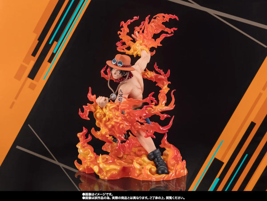 One Piece - Portgas D. Ace - Chou Gekisen -Extra Battle- - Figuarts ZERO - Bounty Rush 5th Anniversary (Bandai Spirits) [Shop Exclusive]ㅤ – Bandai Spirits – ActionFigure Brasil