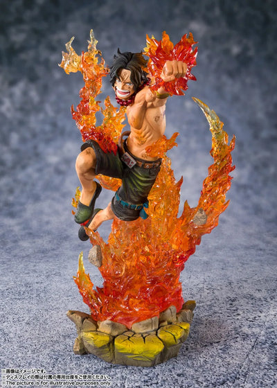 One Piece - Portgas D. Ace - Chou Gekisen -Extra Battle- - Figuarts ZERO - Whitebeard Pirates 2nd Commander (Bandai Spirits)ㅤ – Bandai Spirits – ActionFigure Brasil