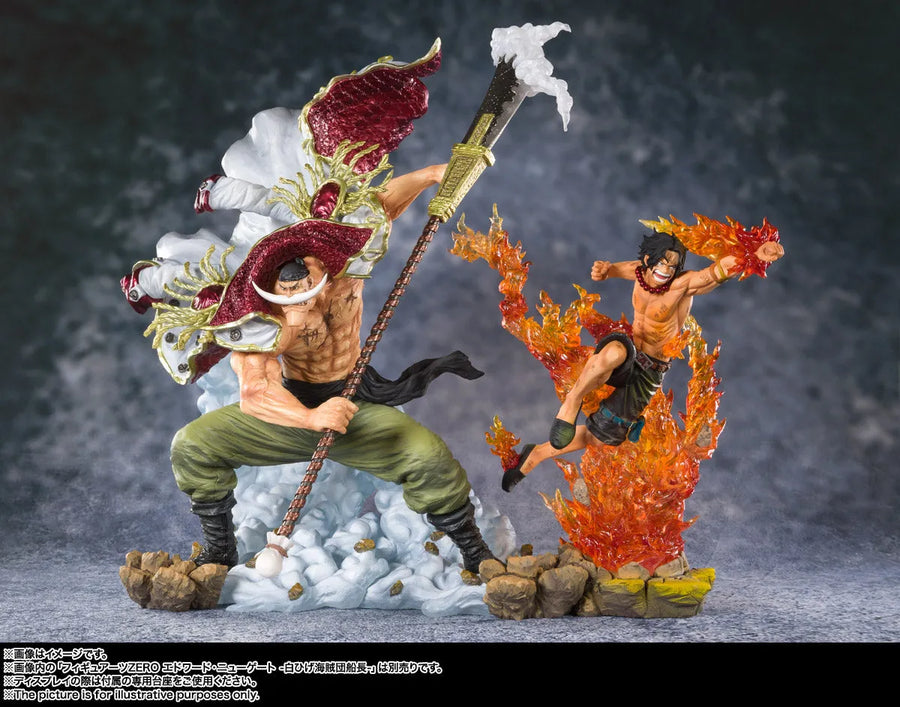 One Piece - Portgas D. Ace - Chou Gekisen -Extra Battle- - Figuarts ZERO - Whitebeard Pirates 2nd Commander (Bandai Spirits)ㅤ – Bandai Spirits – ActionFigure Brasil