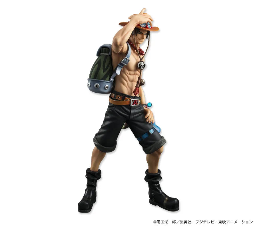 One Piece - Portgas D. Ace - Excellent Model - Portrait Of Pirates DX - 1/8 - 10th Limited Ver. - 2022 Re-release (MegaHouse) [Shop Exclusive]ㅤ – MegaHouse – ActionFigure Brasil