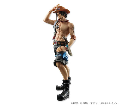 One Piece - Portgas D. Ace - Excellent Model - Portrait Of Pirates DX - 1/8 - 10th Limited Ver. - 2022 Re-release (MegaHouse) [Shop Exclusive]ㅤ – MegaHouse – ActionFigureBrasil — detalhe do produto
