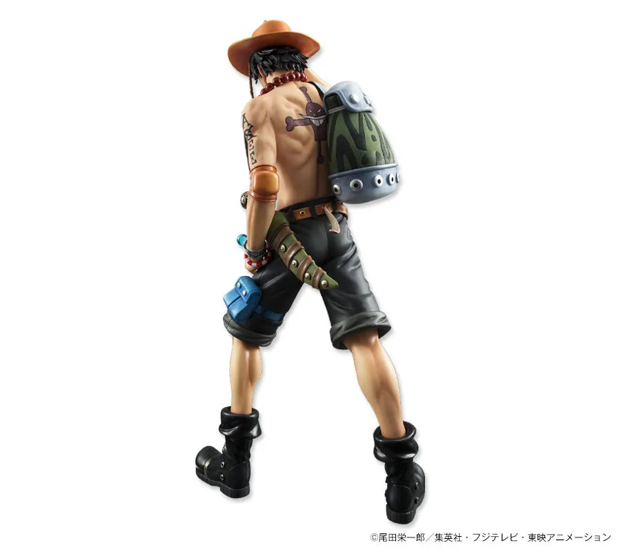 One Piece - Portgas D. Ace - Excellent Model - Portrait Of Pirates DX - 1/8 - 10th Limited Ver. - 2022 Re-release (MegaHouse) [Shop Exclusive]ㅤ – MegaHouse – ActionFigure Brasil