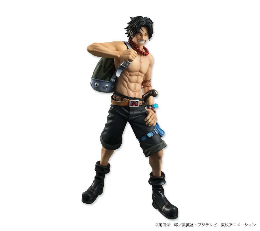 One Piece - Portgas D. Ace - Excellent Model - Portrait Of Pirates DX - 1/8 - 10th Limited Ver. - 2022 Re-release (MegaHouse) [Shop Exclusive]ㅤ – MegaHouse – ActionFigure Brasil