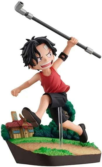 One Piece - Portgas D. Ace - G.E.M. - RUN!RUN!RUN! (MegaHouse)ㅤ – MegaHouse – ActionFigure Brasil