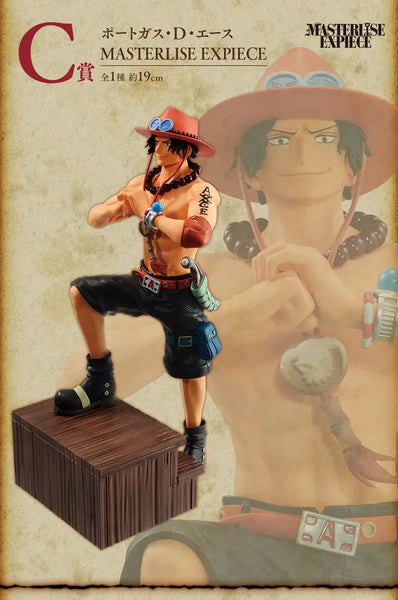 One Piece - Portgas D. Ace - Ichiban Kuji One Piece Shirohige Kaizokudan ~Oyaji to Musukotachi~ - Masterlise Expiece - C Prize (Bandai Spirits)ㅤ – Bandai Spirits – ActionFigure Brasil