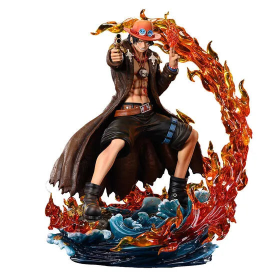 One Piece - Portgas D. Ace - One Piece Log Collection Statue - 1/4 (Plex, Unique Art Studio)ㅤ – Plex,Unique Art Studio – ActionFigure Brasil