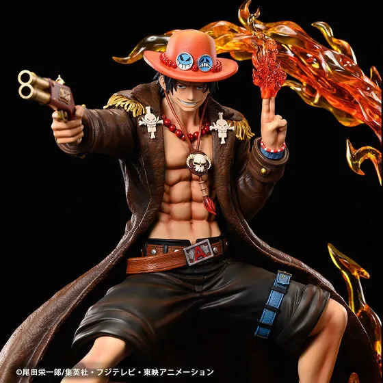 One Piece - Portgas D. Ace - One Piece Log Collection Statue - 1/4 (Plex, Unique Art Studio)ㅤ – Plex,Unique Art Studio – ActionFigure Brasil