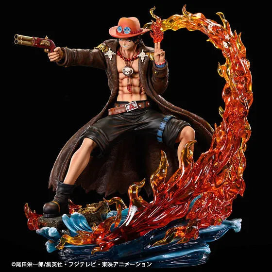 One Piece - Portgas D. Ace - One Piece Log Collection Statue - 1/4 (Plex, Unique Art Studio)ㅤ – Plex,Unique Art Studio – ActionFigure Brasil
