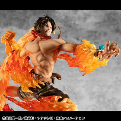 One Piece - Portgas D. Ace - Portrait Of Pirates Maximum - 15th Limited Ver. - Super Limited Reprint Edition (MegaHouse) [Shop Exclusive]ㅤ – MegaHouse – ActionFigureBrasil — ambientada
