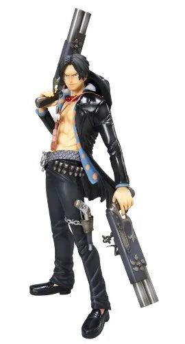 One Piece - Portgas D. Ace - Portrait Of Pirates Strong Edition - Excellent Model - 1/8ㅤ – MegaHouse – ActionFigure Brasil