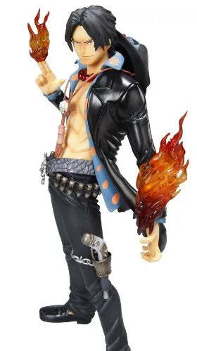 One Piece - Portgas D. Ace - Portrait Of Pirates Strong Edition - Excellent Model - 1/8ㅤ – MegaHouse – ActionFigure Brasil