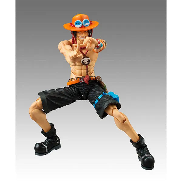 One Piece - Portgas D. Ace - Variable Action Heroes - 2023 Re-release (MegaHouse)ㅤ – MegaHouse – ActionFigure Brasil