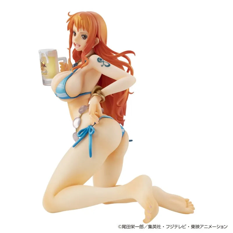 One Piece - Portrait. Of. Pirates - Limited Edition - Nami - Ver.BB_SP 20th Anniversary (Megahouse) [Shop Exclusive]ㅤ – MegaHouse – ActionFigure Brasil