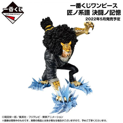 One Piece - Rob Lucci - Ichiban Kuji One Piece Takumi no Keifu Kettou no Kioku - Sumishiki Kai Gi - D Prize (Bandai Spirits)ㅤ – Bandai Spirits – ActionFigure Brasil