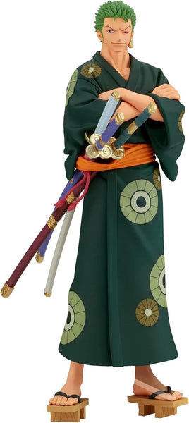 One Piece - Roronoa Zoro - DXF Figure - The Grandline Series - Wano Country - Yukata Ver. (Bandai Spirits)ㅤ – Bandai Spirits – ActionFigure Brasil