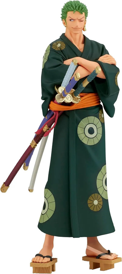 One Piece - Roronoa Zoro - DXF Figure - The Grandline Series - Wano Country - Yukata Ver. (Bandai Spirits)ㅤ – Bandai Spirits – ActionFigure Brasil