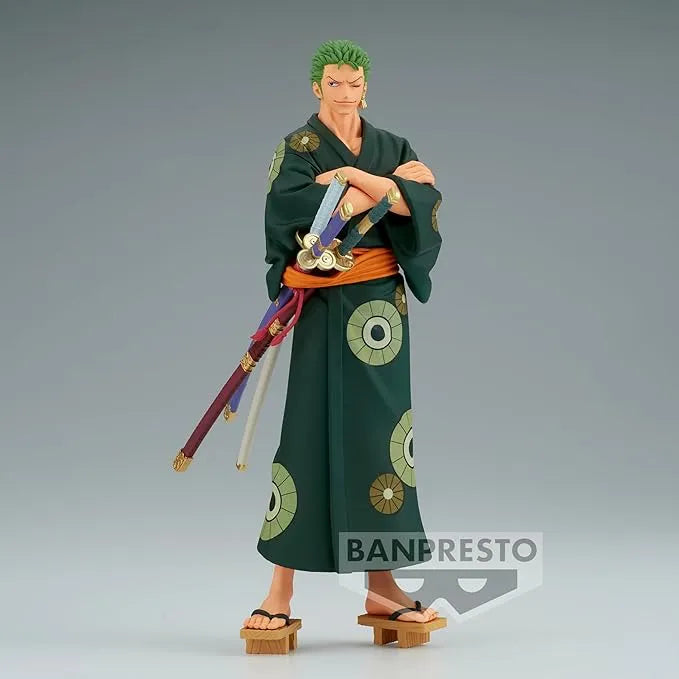 One Piece - Roronoa Zoro - DXF Figure - The Grandline Series - Wano Country - Yukata Ver. (Bandai Spirits)ㅤ – Bandai Spirits – ActionFigure Brasil