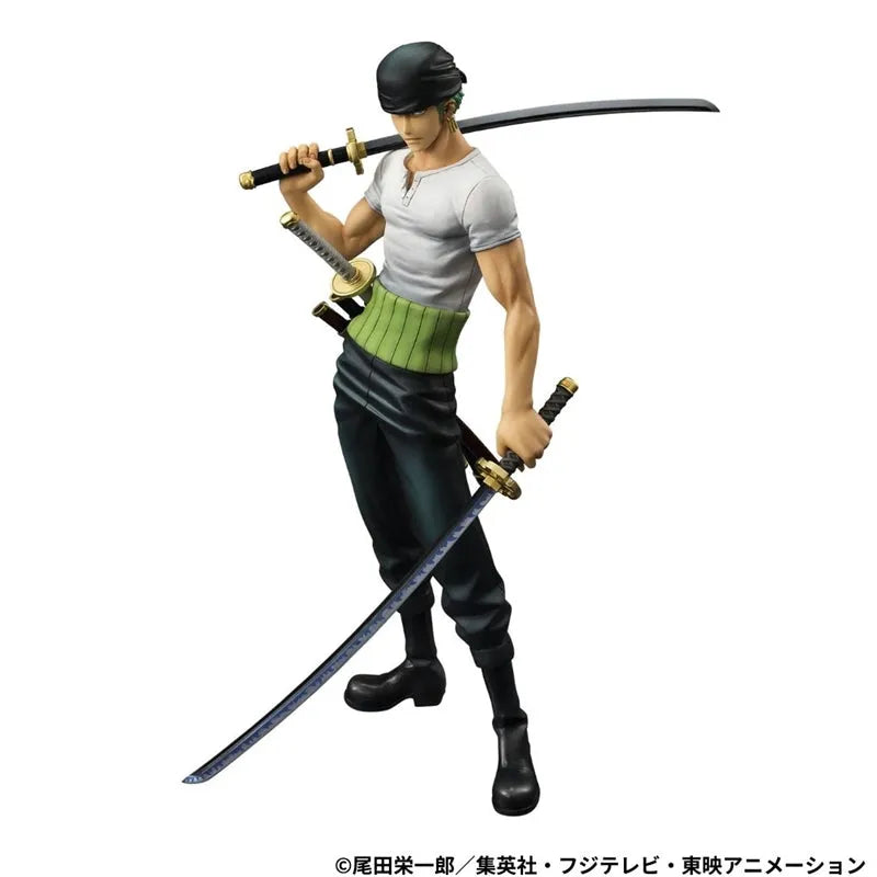 One Piece - Roronoa Zoro - Excellent Model - Portrait Of Pirates DX - 1/8 - 10th Limited Ver. - Limited Reprint Edition (MegaHouse) [Shop Exclusive]ㅤ – MegaHouse – ActionFigure Brasil