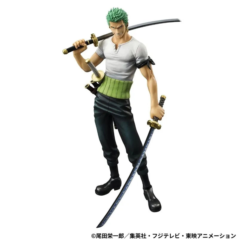One Piece - Roronoa Zoro - Excellent Model - Portrait Of Pirates DX - 1/8 - 10th Limited Ver. - Limited Reprint Edition (MegaHouse) [Shop Exclusive]ㅤ – MegaHouse – ActionFigure Brasil