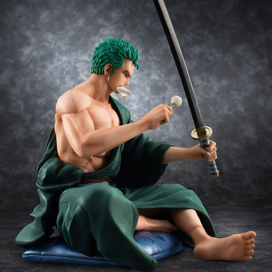 One Piece - Roronoa Zoro - Excellent Model - Portrait Of Pirates - Portrait of Pirates SOC - 1/8 - 2024 Re-release (MegaHouse) [Shop Eclusive]ㅤ – MegaHouse – ActionFigure Brasil