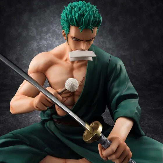 One Piece - Roronoa Zoro - Excellent Model - Portrait Of Pirates - Portrait of Pirates SOC - 1/8 - 2024 Re-release (MegaHouse) [Shop Eclusive]ㅤ – MegaHouse – ActionFigure Brasil