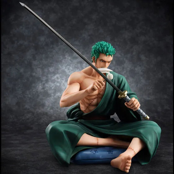 One Piece - Roronoa Zoro - Excellent Model - Portrait Of Pirates - Portrait of Pirates SOC - 1/8 - 2024 Re-release (MegaHouse) [Shop Eclusive]ㅤ – MegaHouse – ActionFigure Brasil