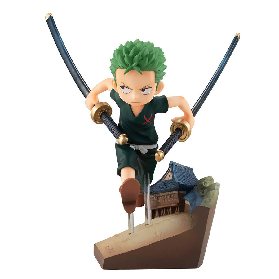 One Piece - Roronoa Zoro - G.E.M. - RUN!RUN!RUN! (MegaHouse)ㅤ – MegaHouse – ActionFigure Brasil