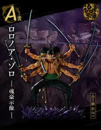 One Piece - Roronoa Zoro - Ichiban Kuji One Piece Ex Shikon no Keifu - Soul Gorgeous Statue - A Prize (Bandai Spirits)ㅤ – Bandai Spirits – ActionFigure Brasil