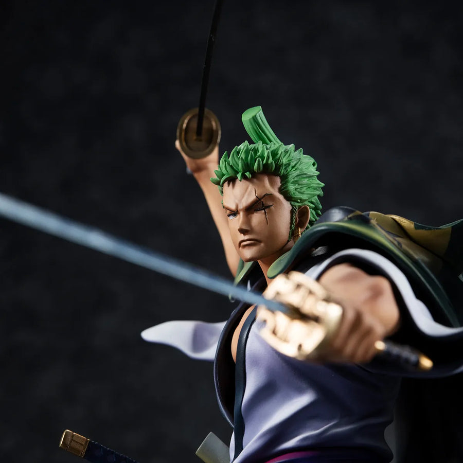 One Piece - Roronoa Zoro - Portrait of Pirates Warriors Alliance - 1/8 - Zorojuurou (MegaHouse) - 2023 Re-release [Shop Exclusive]ㅤ – MegaHouse – ActionFigure Brasil