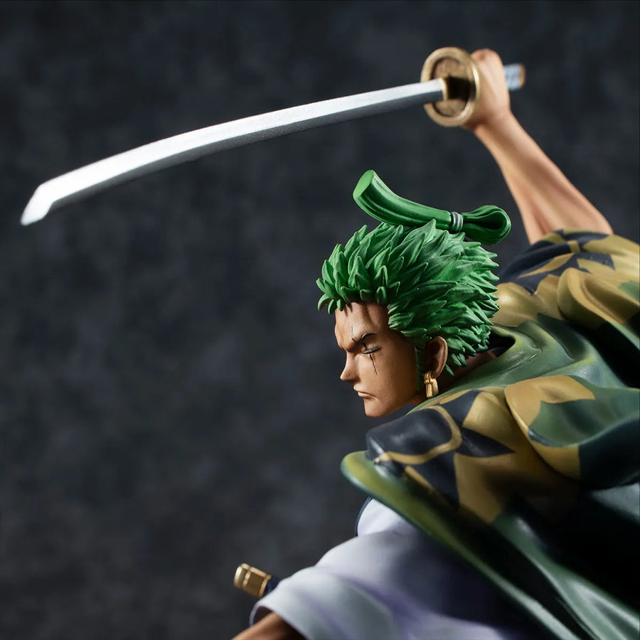 One Piece - Roronoa Zoro - Portrait of Pirates Warriors Alliance - 1/8 - Zorojuurou (MegaHouse) - 2023 Re-release [Shop Exclusive]ㅤ – MegaHouse – ActionFigure Brasil