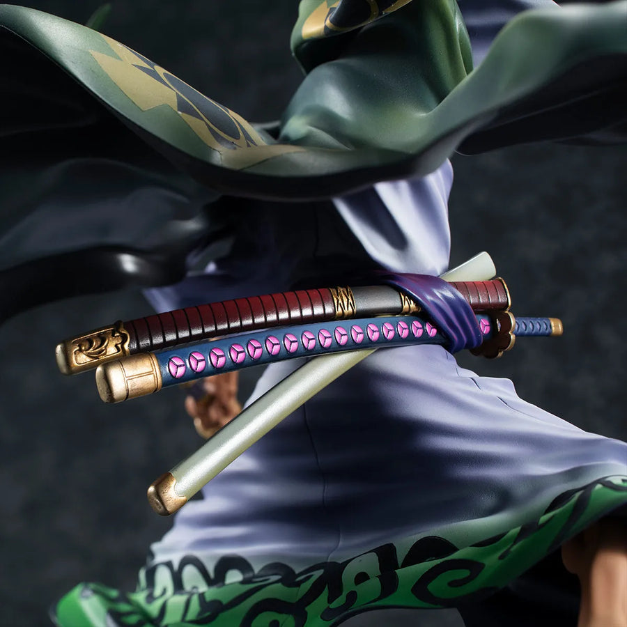 One Piece - Roronoa Zoro - Portrait of Pirates Warriors Alliance - 1/8 - Zorojuurou (MegaHouse) - 2023 Re-release [Shop Exclusive]ㅤ – MegaHouse – ActionFigure Brasil