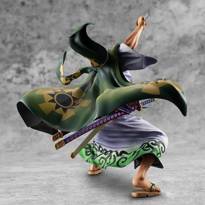One Piece - Roronoa Zoro - Portrait of Pirates Warriors Alliance - 1/8 - Zorojuurou (MegaHouse) - 2023 Re-release [Shop Exclusive]ㅤ – MegaHouse – ActionFigure Brasil — detalhe do produto