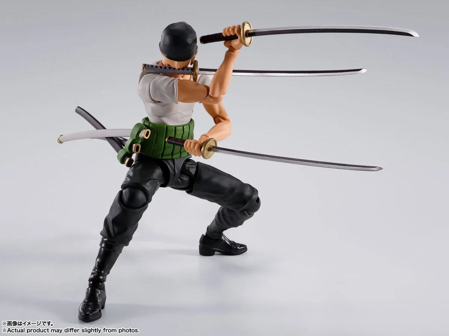 One Piece - Roronoa Zoro - S.H.Figuarts - Romance Dawn (Bandai Spirits)ㅤ – Bandai Spirits – ActionFigure Brasil
