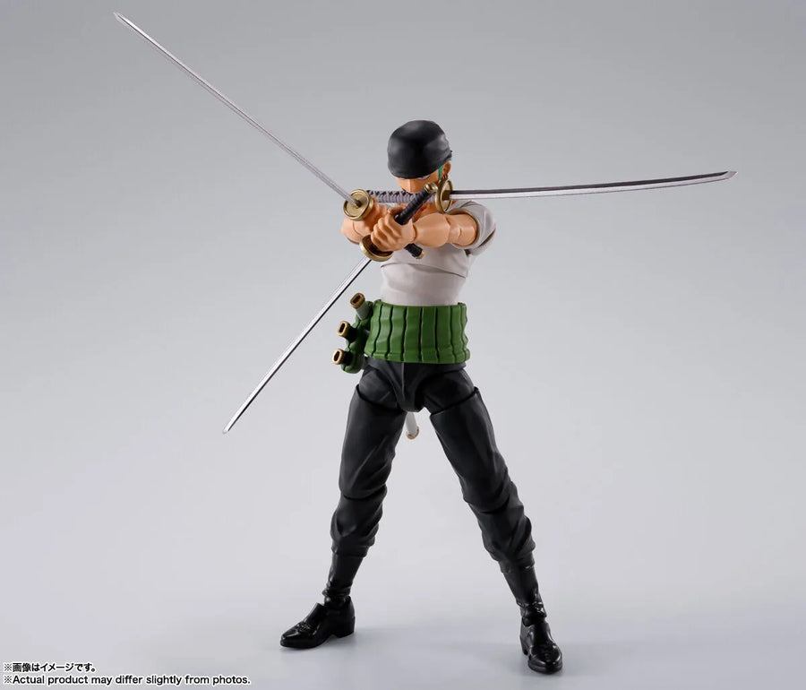 One Piece - Roronoa Zoro - S.H.Figuarts - Romance Dawn (Bandai Spirits)ㅤ – Bandai Spirits – ActionFigure Brasil