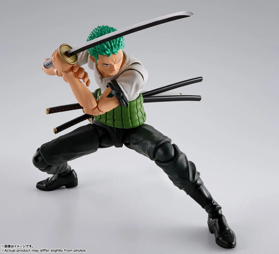 One Piece - Roronoa Zoro - S.H.Figuarts - Romance Dawn (Bandai Spirits)ㅤ – Bandai Spirits – ActionFigure Brasil