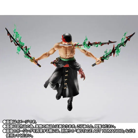 One Piece - Roronoa Zoro - S.H.Figuarts - The King of Hell (Bandai Spirits) [Shop Exclusive]ㅤ – Bandai Spirits – ActionFigure Brasil
