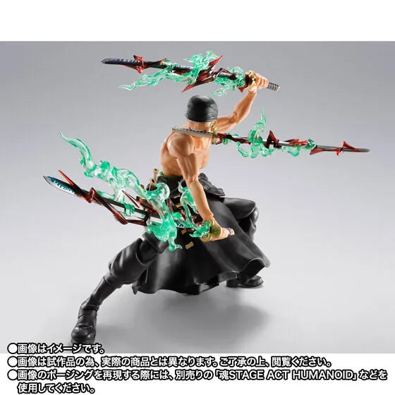One Piece - Roronoa Zoro - S.H.Figuarts - The King of Hell (Bandai Spirits) [Shop Exclusive]ㅤ – Bandai Spirits – ActionFigure Brasil