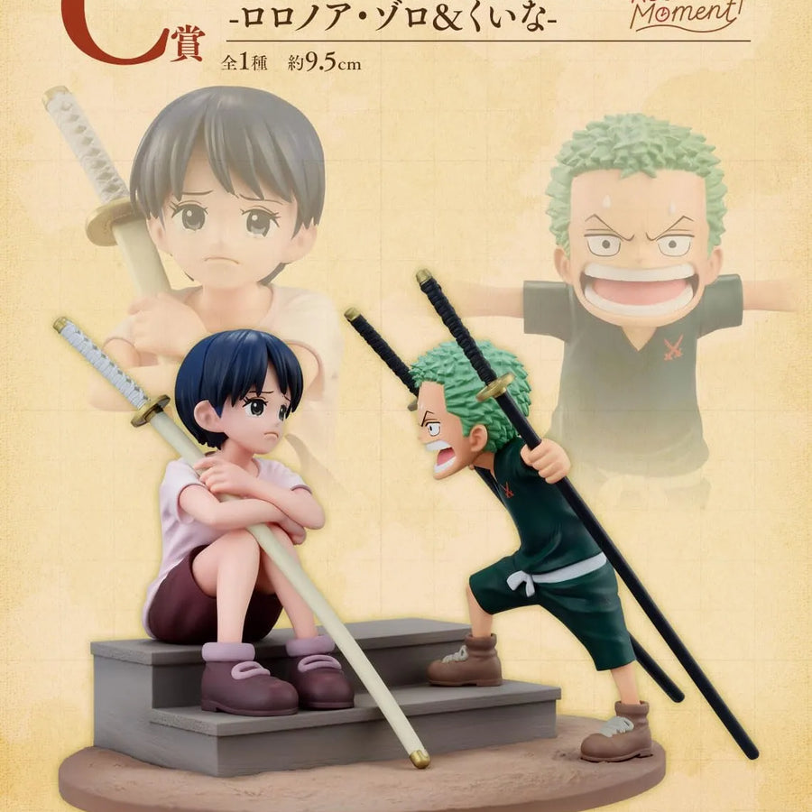 One Piece - Roronoa Zoro - Shimotsuki Kuina - Ichiban Kuji One Piece Road to Dawn -Bouken e no Kiseki- (C Prize) - Revible Moment (Bandai Spirits)ㅤ – Bandai Spirits – ActionFigure Brasil