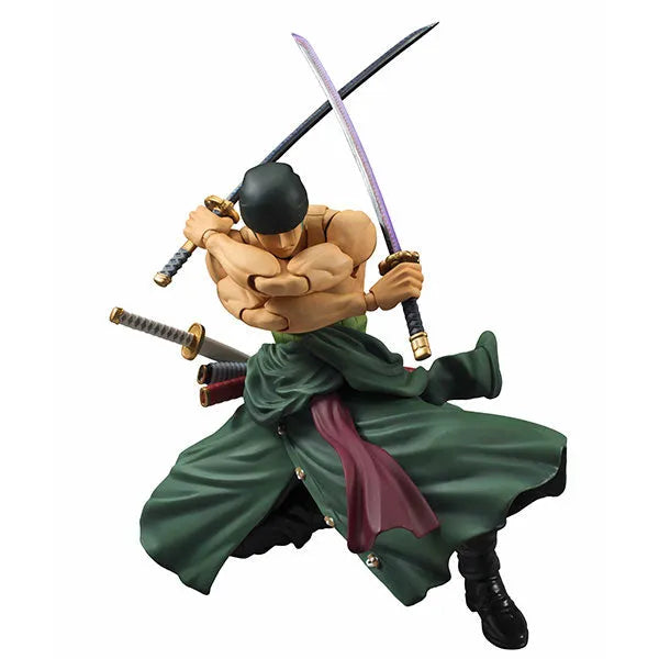 One Piece - Roronoa Zoro - Variable Action Heroes - 2025 Re-release (MegaHouse)ㅤ – MegaHouse – ActionFigure Brasil