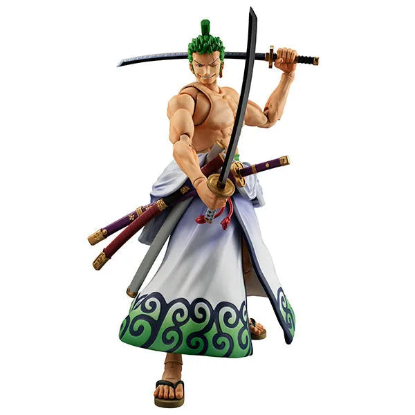 One Piece - Roronoa Zoro - Variable Action Heroes - Zorojuurou (MegaHouse)ㅤ – MegaHouse – ActionFigure Brasil